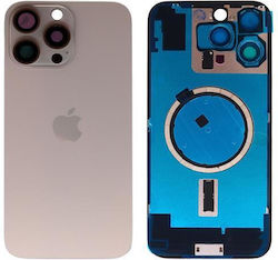 Заден Капак Магнити Magsafe Apple Iphone 16 Pro Max Златист Oem Заден Капак Магнити Magsafe Apple Iphone 16 Pro Max Златист Oem