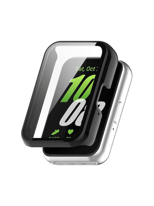 Techsuit Defense360 Pro Plastic Case with Tempered Glass in Black Colour for Samsung Galaxy Fit3 Techsuit Defense360 Pro Plastic Case with Tempered Glass in Black Colour for Samsung Galaxy Fit3