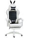Vinsetto 921-621V00BK Καρέκλα Gaming Δερματίνης με Υποπόδιο Μαύρη