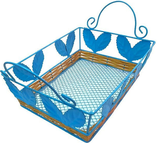 No 2 Wicker Storage Basket 26x18x14cm