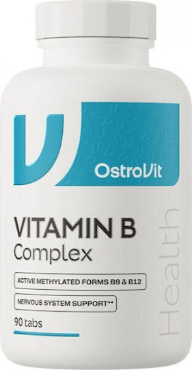 OstroVit Complex de vitamine B Vitamina Ostrovit 90 comprimate