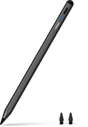 Metapen A8 Digital Tablet Stift mit Handflächenabweisung für iPad in Schwarz