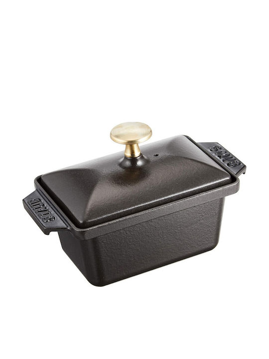 Staub Gusseiserner Rechteckiger Dutch Oven 15x11cm 7l