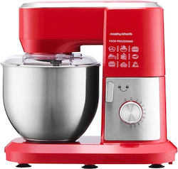 Morphy Richards Κουζινομηχανή 500W με Ανοξείδωτο Κάδο 6lt Κόκκινη
