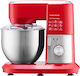 Morphy Richards Mixer Planetar 500W cu Bol din Inox 6lt Roșie