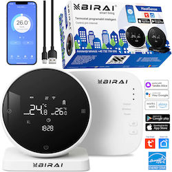 Termostat Digital de Cameră Smart cu Ecran Tactil și Wi-Fi