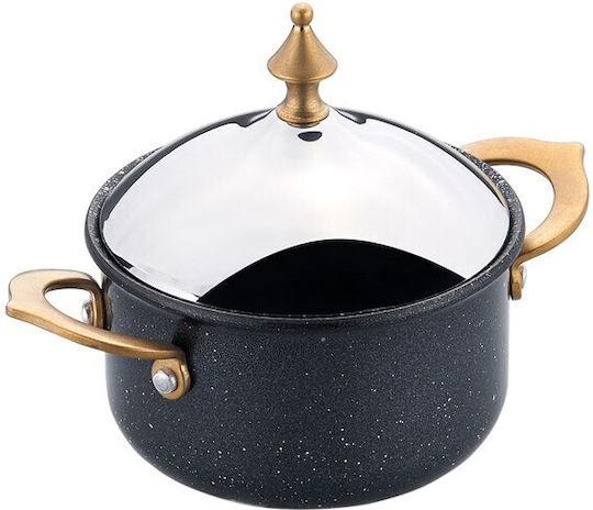 Korkmaz Hanedan Oală Joasă din Aluminiu 45lt / 10cm