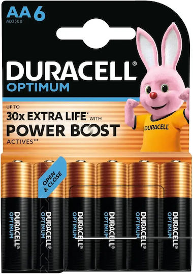 Duracell Baterii alcaline AA 1.5V 6 bucăți