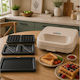 Livoo Sandwich Maker with Non-Stick Removable Plates for 2 Toasts 750W