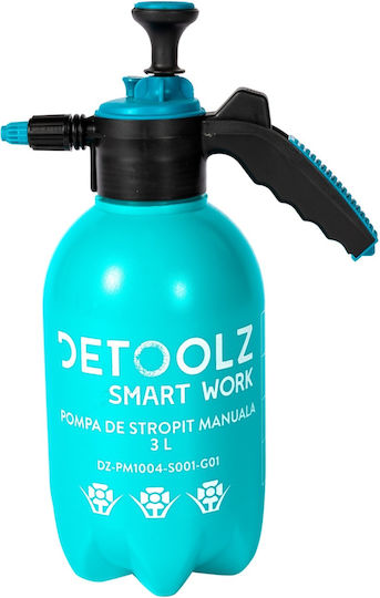 Detoolz Pulverizator cu presiune cu capacitate 3lt