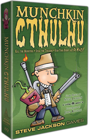 Επιτραπέζιο Παιχνίδι Munchkin Cthulhu για 3-8 Παίκτες 10+ Ετών (EN) Steve Jackson Games