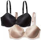 Дамски Сутиен Комплект Be Yourself Az13749-2689784 2 Броя Черно Бежово 90г