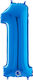 Luftballons Zahlen Blau 100 Cm – 40″