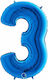 Luftballons Zahlen Blau 100 Cm – 40″