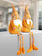 Skandinavischer Halloween-Elf 50 Cm Lange Beine Dekorative Textil-Elf Bart