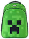 Minecraft Face Σχολική Τσάντα Πλάτης