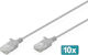 Digitus U/UTP Cat.6 (Gigabit) Ethernet Network Cable Gray