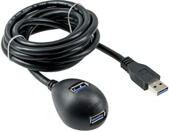 InLine USB 3.0 Hub with USB-A Connection