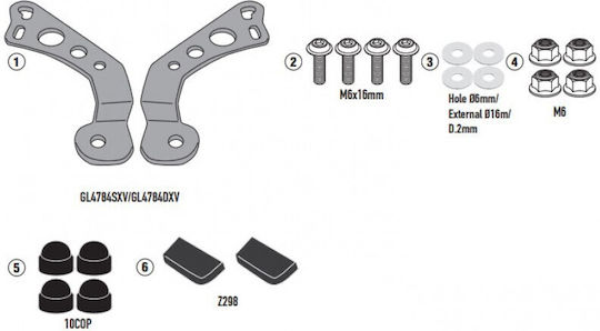 Kappa Kitt Zelahtinas Moto Guzzi V7 850 Stone Special 21-26 Al8206ak