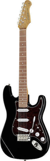 Harley Benton ST-62 BK Electric Guitar Black