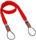 C-rope Camera Strap Traveler Paracord 125cm Bright Red