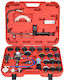 Cooling System Leak Tester Set 27 Pieces Automobile Water Tank Pressure Gauge