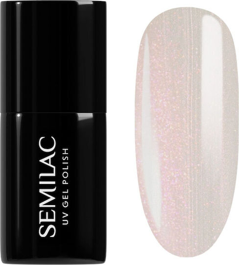 Semilac Ojă semipermanentă pentru unghii 960 Pink Glazed 7ml