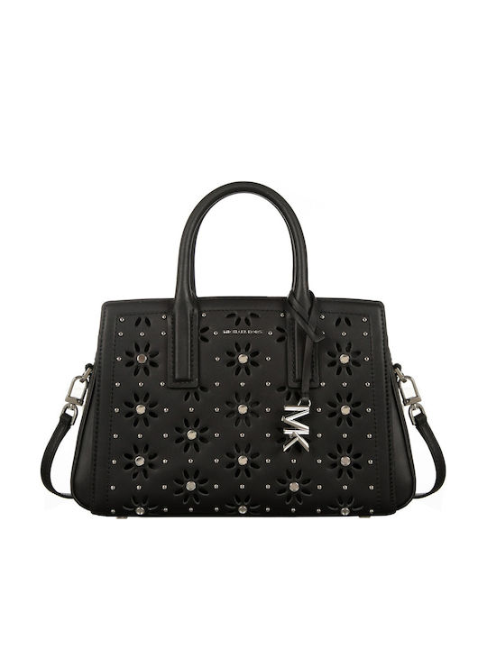 Leder Damen Handtasche Crossbody / Handtasche Schwarz