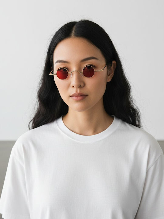Max Air Women's Sunglasses With Gold Metallic Frame SA010