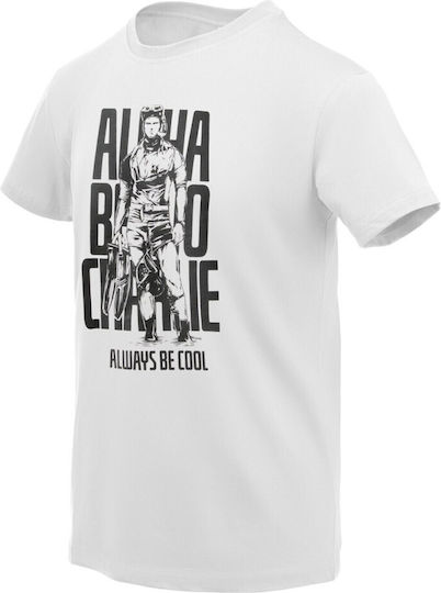 Helikon-Tex T-shirt Abc Alpha Bravo Charlie Kurzärmelig Weiß