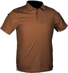 Miltec Tactical Polo Shirt Quickdry Dark Coyote