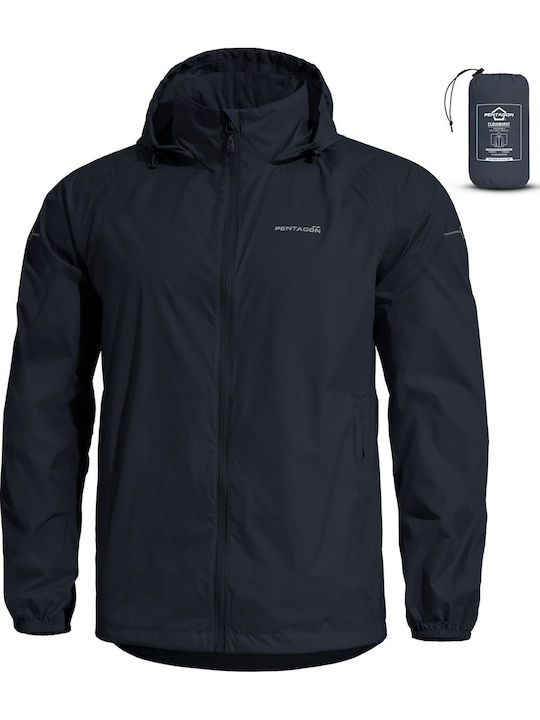 Pentagon Cloudburst Wasserdichtes Jagdjacke Blau