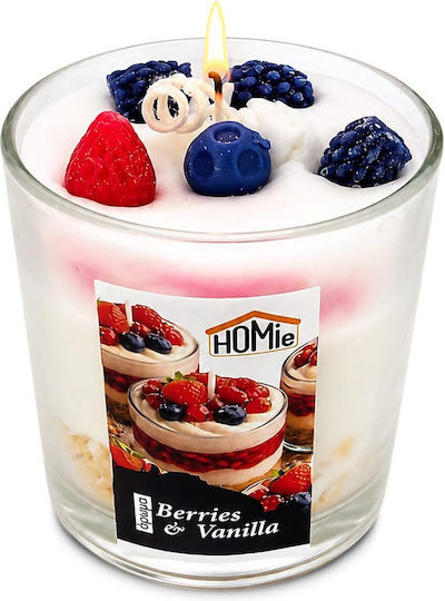 HOMie Aromatic Candle in Jar with Vanilla Scent 180gr