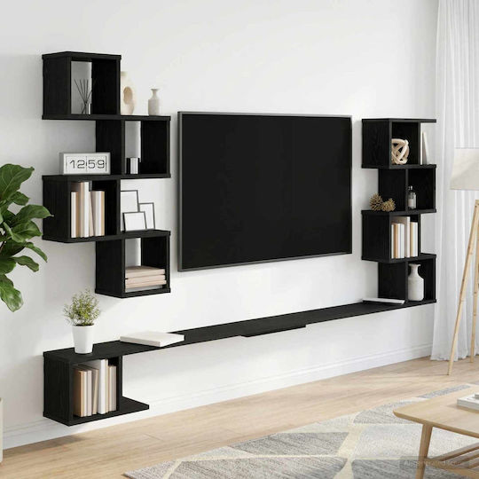 Комплект За Дневна Черен М200xВxВисочина94см