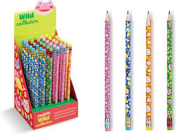 Pencil Eraser HB Carioca Wild Collection Pencil Eraser HB Carioca Wild Collection