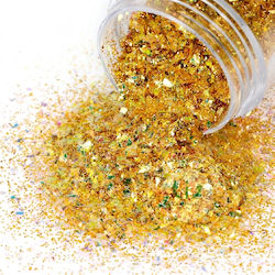Glitter Gold Mix Flakes Gold Dust 20gr Glitter Gold Mix Flakes Gold Dust 20gr