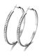 Amalfi Accessories Обици Халки от Стомана