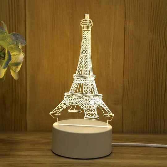 Dekoratives Tischlicht LED 3D-Illusion