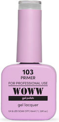 Woww Cosmetics Primer / Base Coat / Top Coat for UV/LED Nail Polishes 10ml 103