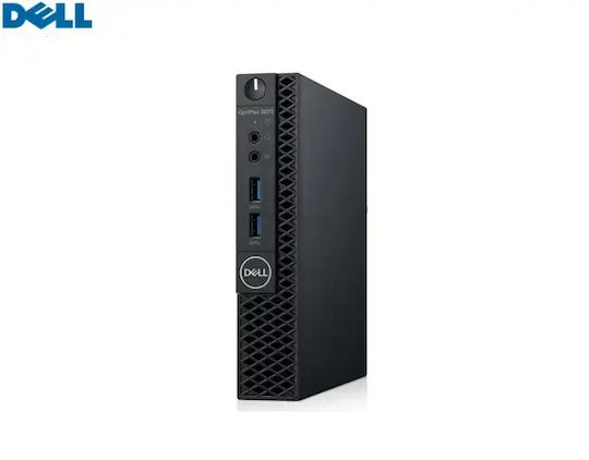 Dell 3070 Micro WIFI Überarbeiteter Grade A Desktop-PC (Kern i5-9500T/8GB/256GB SSD/W10 Pro)