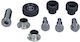 Lower Hinge Wheel Renault Kangoo II Nissan Kubistar 03-21 Right Left 8200497645