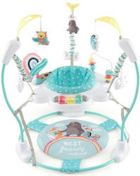Costway Baby Walker with Music for 6+ Months Blue