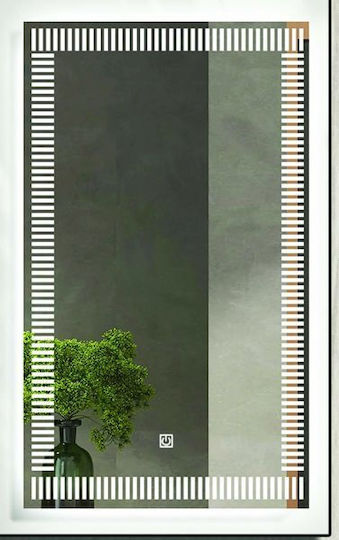 Gloria Quatrino Rectangular Bathroom Mirror 40x70cm