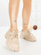 Women's Oxfords in Beige Colour
