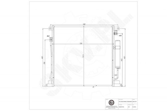 Radiator climatizare Fiat Fullback Mitsubishi L200 dezumidificator 6000607000