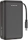 Deltaco PB-CC102 Power Bank 10000mAh 20W με Θύρα USB-C Power Delivery Μαύρο