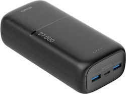 Deltaco PB-C1011 27000mAh 22.5W Schwarzes Power Bank Deltaco PB-C1011 27000mAh 22.5W Schwarzes Power Bank