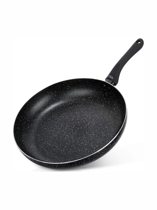 Vilde Black Line Aluminum Pan with Stone Coating 32cm
