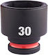 Milwaukee Pneumatic Socket with 1/2" Frame Host Diameter 30mm