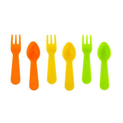 Lunch Punch Set pentru bebeluși cu furculiță 6 bucăți